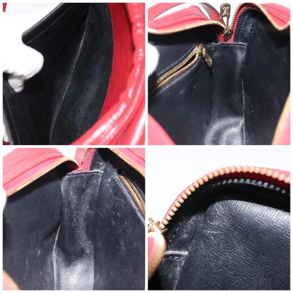 LOUIS VUITTON Epi Jeune Fille MM Shoulder Bag Red M52157 LV Auth 120142 - Picture 15 of 16